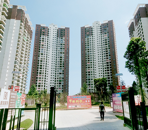 華喆工程案例 | 臨滄市強力建筑集團金旭之光、金柏之春