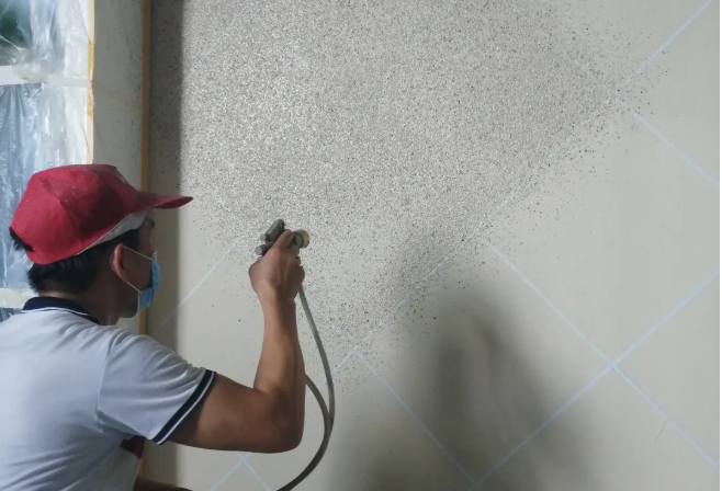 想要仿石漆噴涂均勻？噴槍的調(diào)節(jié)很重要！